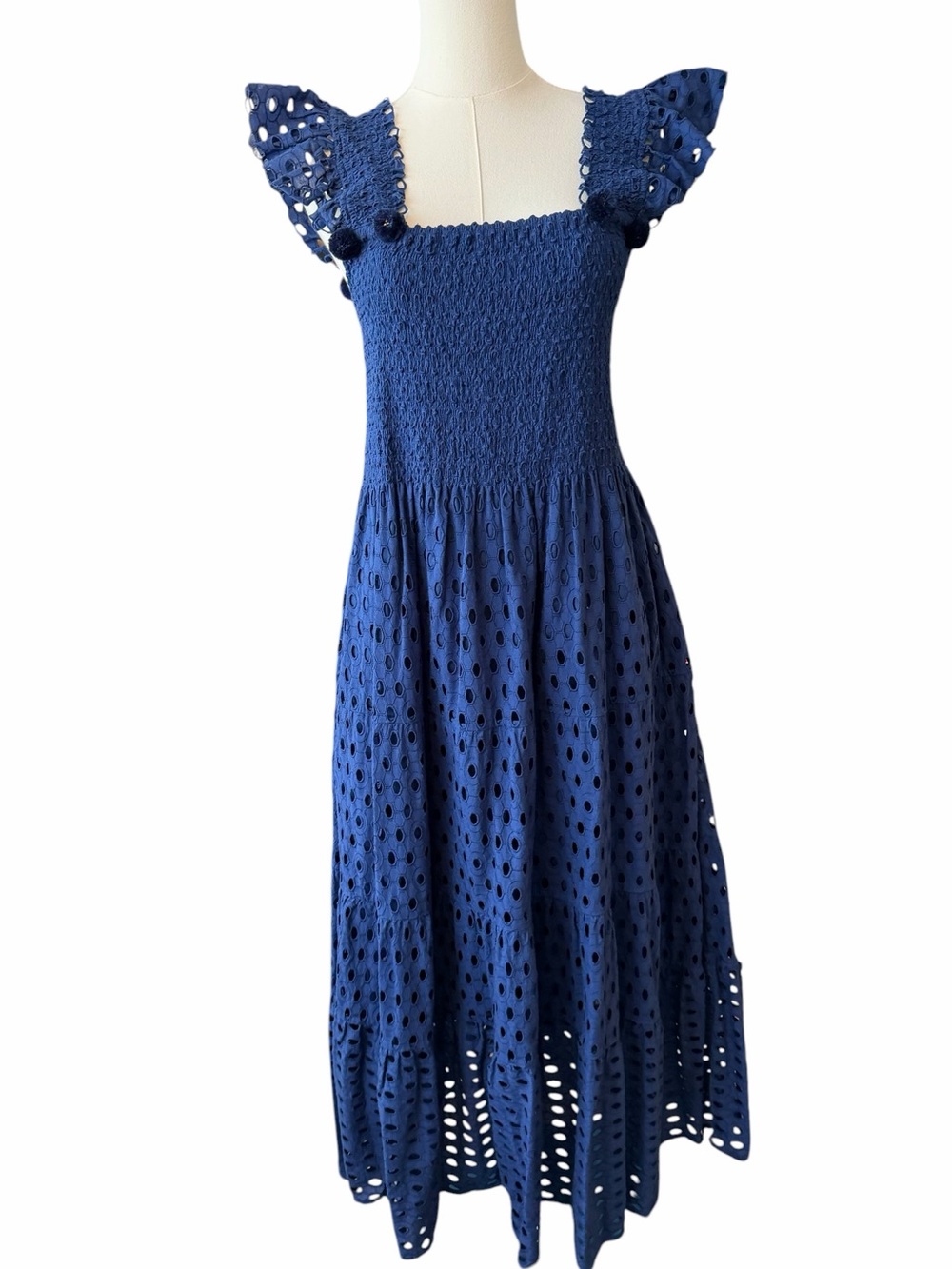 F Figue Navy Blue Dress